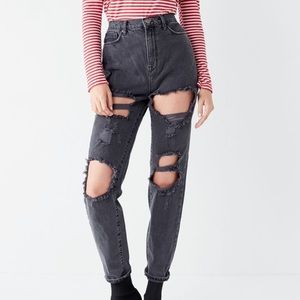BDG Distressed Mom Jeans
